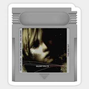 Silent Hill 3 Game Cartridge Sticker